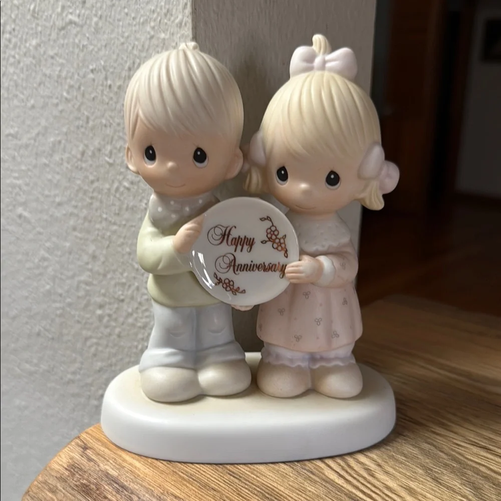 Precious Moments Happy Anniversary Collectible